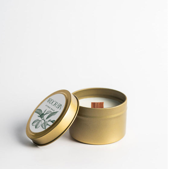 Citrus Gale Gold Travel Candle 4 oz.