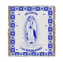  Me Llueven Las Bendiciones Woven Blanket