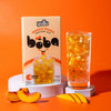 Instant Boba Mango Peach Tea, Bubble Tea Kit, 3 Drinks