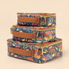 Mountain Crow Floral Travel Case Set