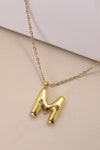 Balloon Initial Necklace