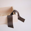 POC Brown Grosgrain Ribbon