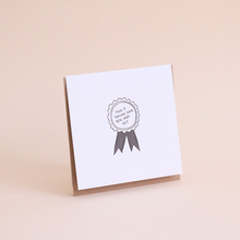  Made It Through Some Real Hard Shit Letterpress Card