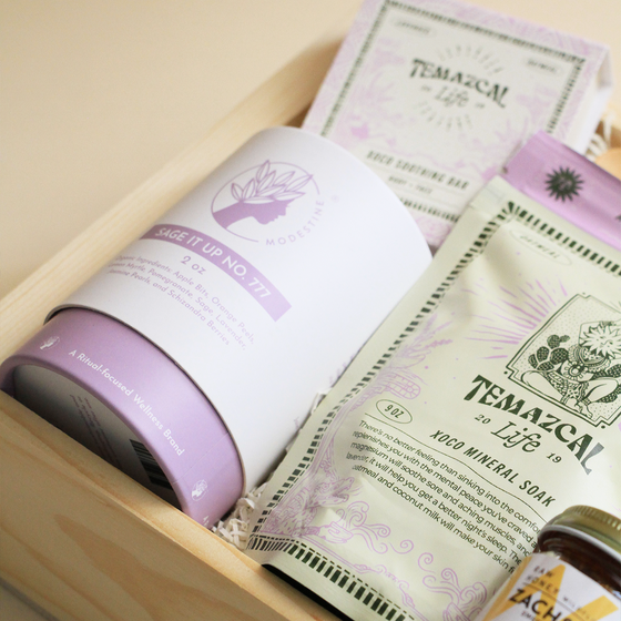 Lavender Honey Garden Crate