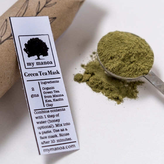 Organic Green Tea and Kaolin Clay Mask