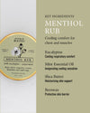 Menthol Rub | Herbal Muscle Relief & Cooling Balm