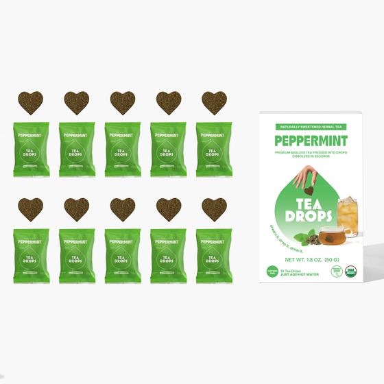 Tea Drops Sweet Peppermint Tea, 10 Count